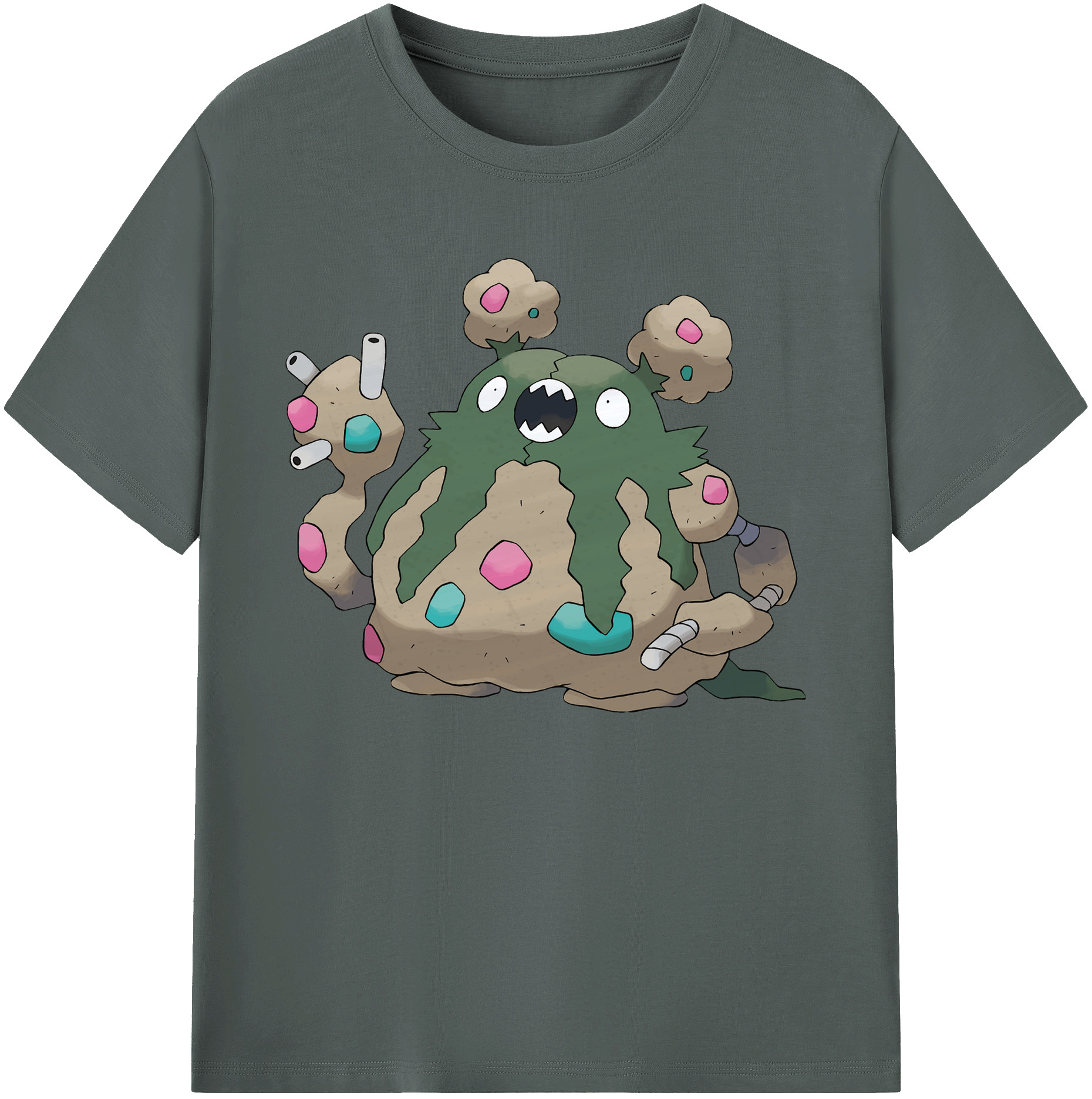 （画像用） ポケットモンスター Pokémon 綿100％ メンズ半袖Tシャツ｜肌触りやわらか＆通気性